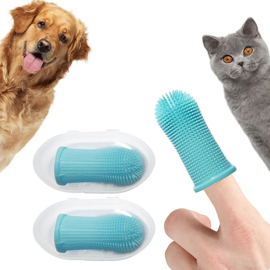 Escova De Dentes De Silicone Para Pet